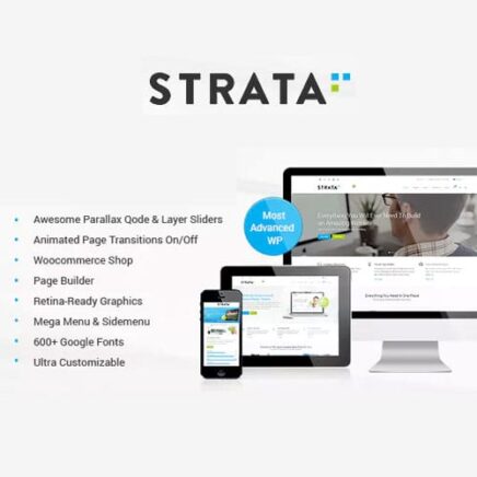 Strata Professional Multi Purpose Theme