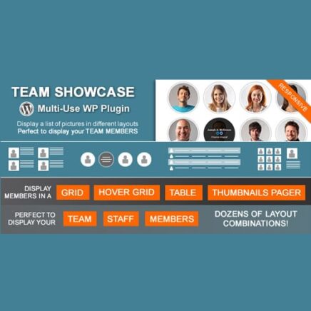 Team Showcase Wordpress Plugin