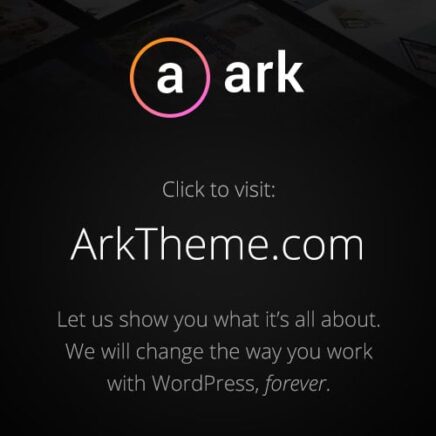 The Ark Wordpress Theme