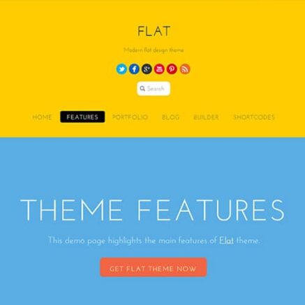 Themify Flat Wordpress Theme