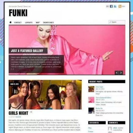 Themify Funki Wordpress Theme