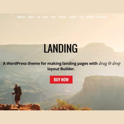 Themify Landing Wordpress Theme