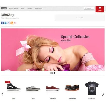 Themify Minshop Woocommerce Theme