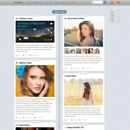 Themify Postline Wordpress Theme