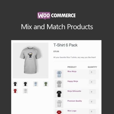 Woocommerce Mix And Match Products