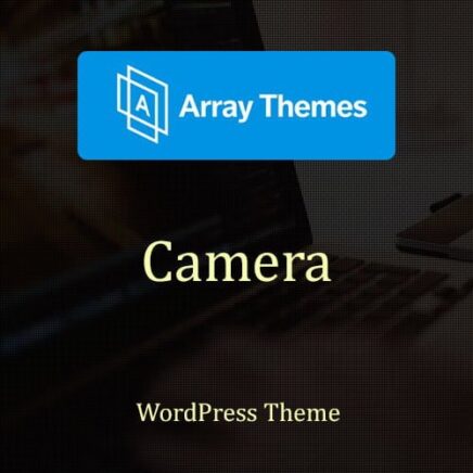 Array Themes Camera Wordpress Theme