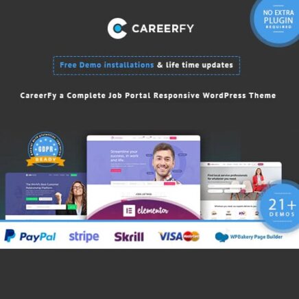 Careerfy Job Board Wordpress Theme