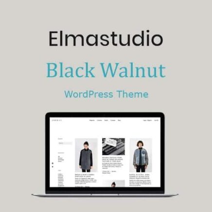 Elmastudio Black Walnut Wordpress Theme