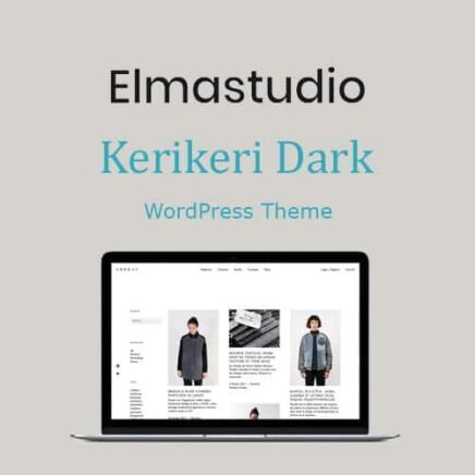 Elmastudio Kerikeri Dark Wordpress Theme