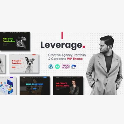 Leverage Creative Agency Portfolio Wordpress Theme