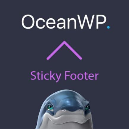 Oceanwp Sticky Footer