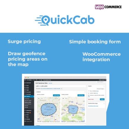 Quickcab Woocommerce Taxi Booking Plugin