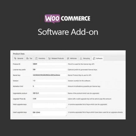 Woocommerce Software Add On