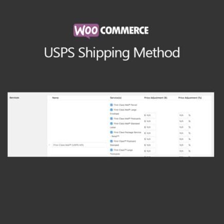 Woocommerce Usps Shipping Method