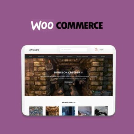 Arcade Storefront Woocommerce Theme