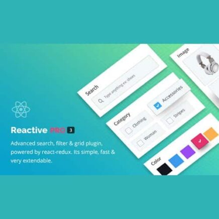 Reactive Pro – Advanced Wordpress Search Filter Map Grid