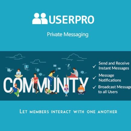 Userpro – Private Messages Add On