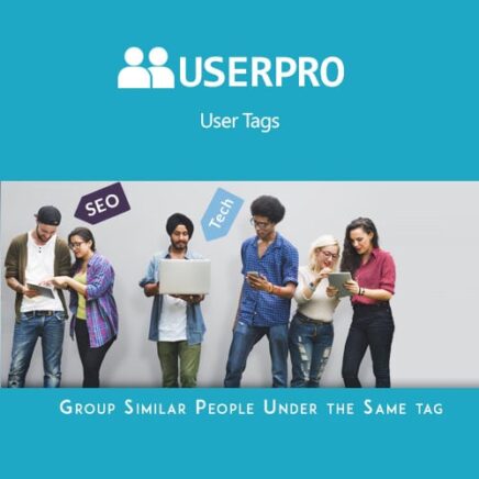 Userpro – Tags Add On