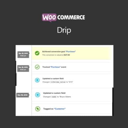 Woocommerce Drip