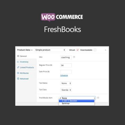 Woocommerce Freshbooks