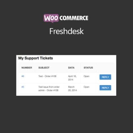 Woocommerce Freshdesk