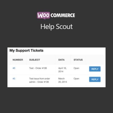 Woocommerce Help Scout