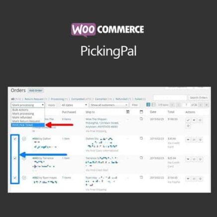 Woocommerce Pickingpal