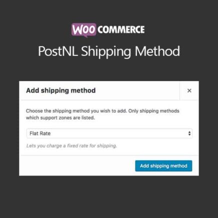 Woocommerce Postnl Shipping Method