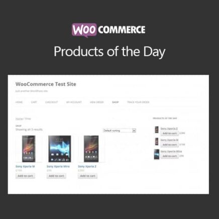 Woocommerce Products Of The Day