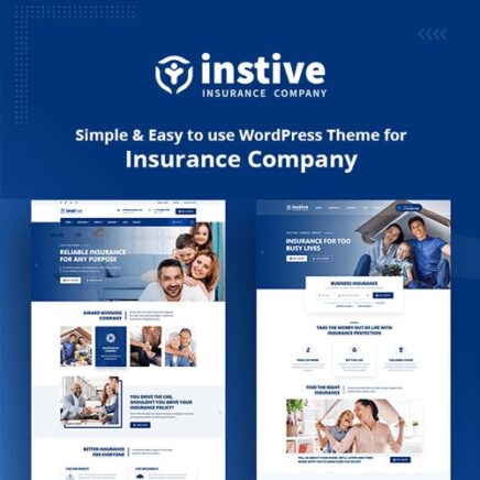 Instive Insurance Wordpress Theme