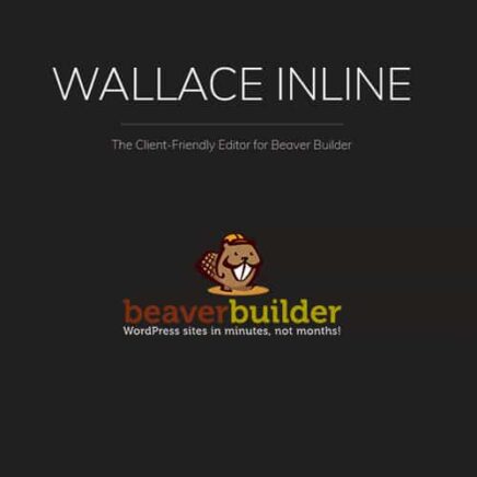 Wallace Inline – Front End Content Editor For Beaver Builder