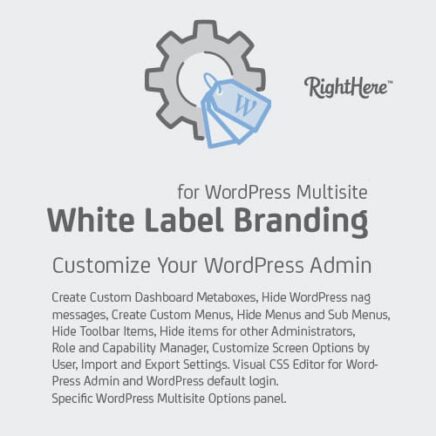 White Label Branding For Wordpress Multisite