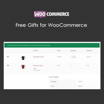 Free Gifts For Woocommerce