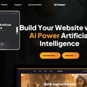 Ai Power Artificial Neural Network Ai Theme