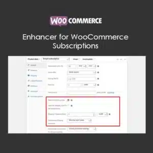 Enhancer For Woocommerce Subscriptions