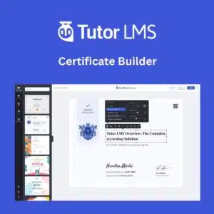 Tutor Lms Pro Certificate Builder