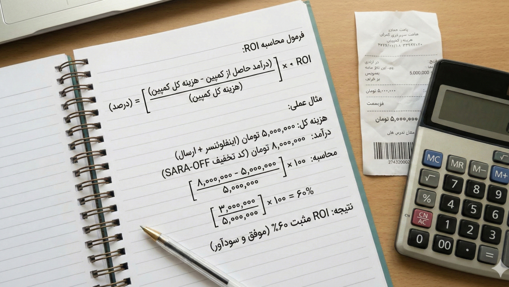 اینفلوئنسر مارکتینگ چیست؟ تفاوت استراتژی تبلیغات در اینفلوئنسر و میکرو اینفلوئنسر برای آنلاین شاپ ها 4 محاسبه نرخ بازگشت سرمایه Roi کمپین چگونه انجام می شود؟ فرمول عملی
