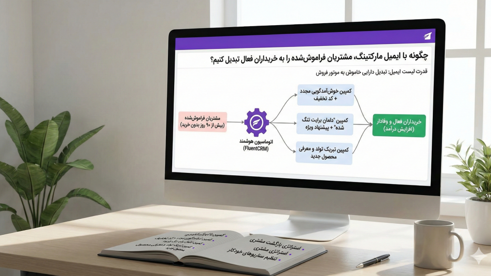 راه های افزایش فروش سایت 🚀 | +۲۰ روش عملی و تضمینی برای وردپرس 6 چگونه با ایمیل مارکتینگ، مشتریان فراموش شده را به خریداران فعال تبدیل کنیم؟