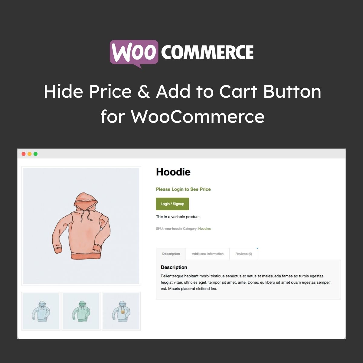 Hide Price Add