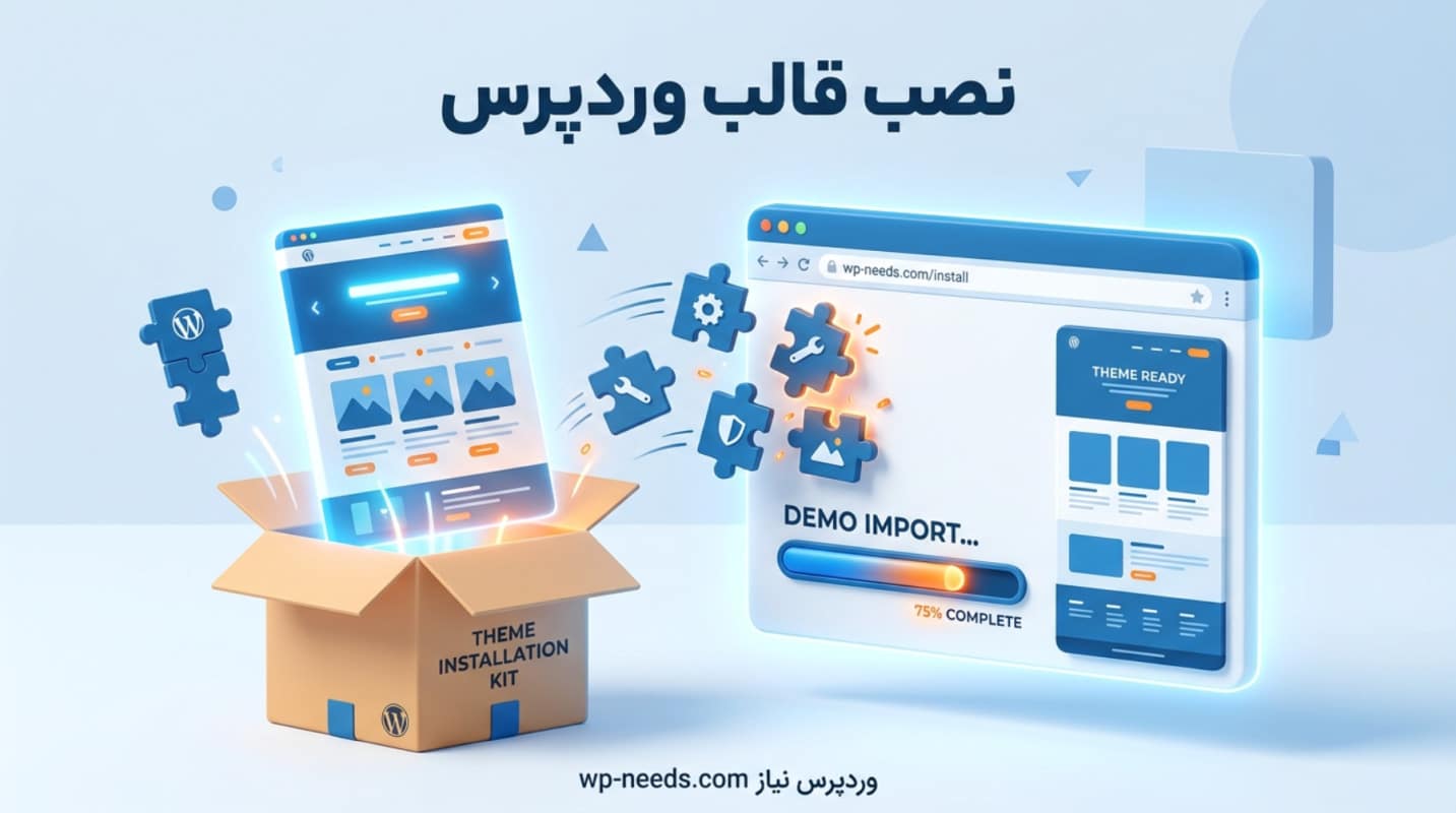 خدمات نصب قالب و کانفیگ افزونه وردپرس