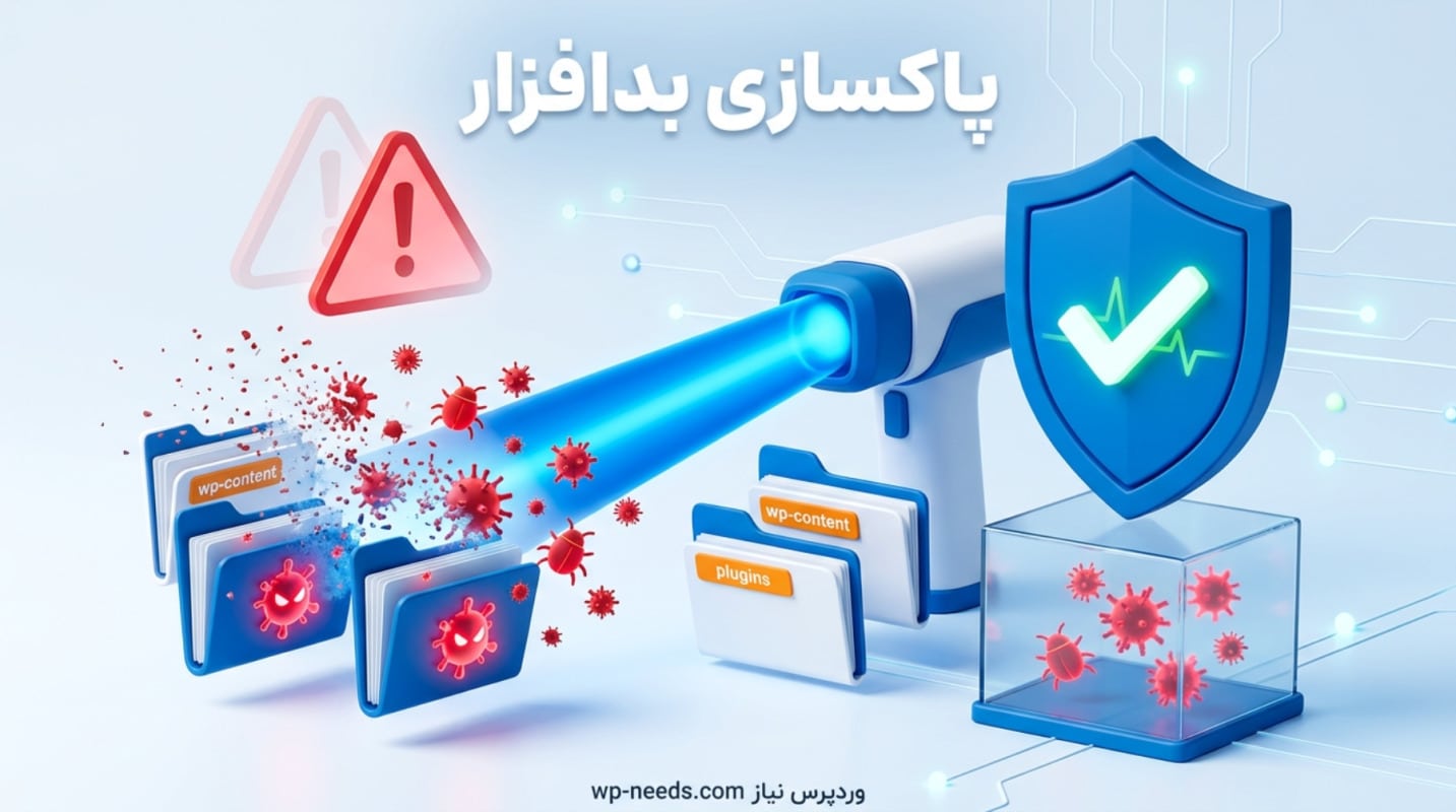 پاکسازی سایت هک شده وردپرس
